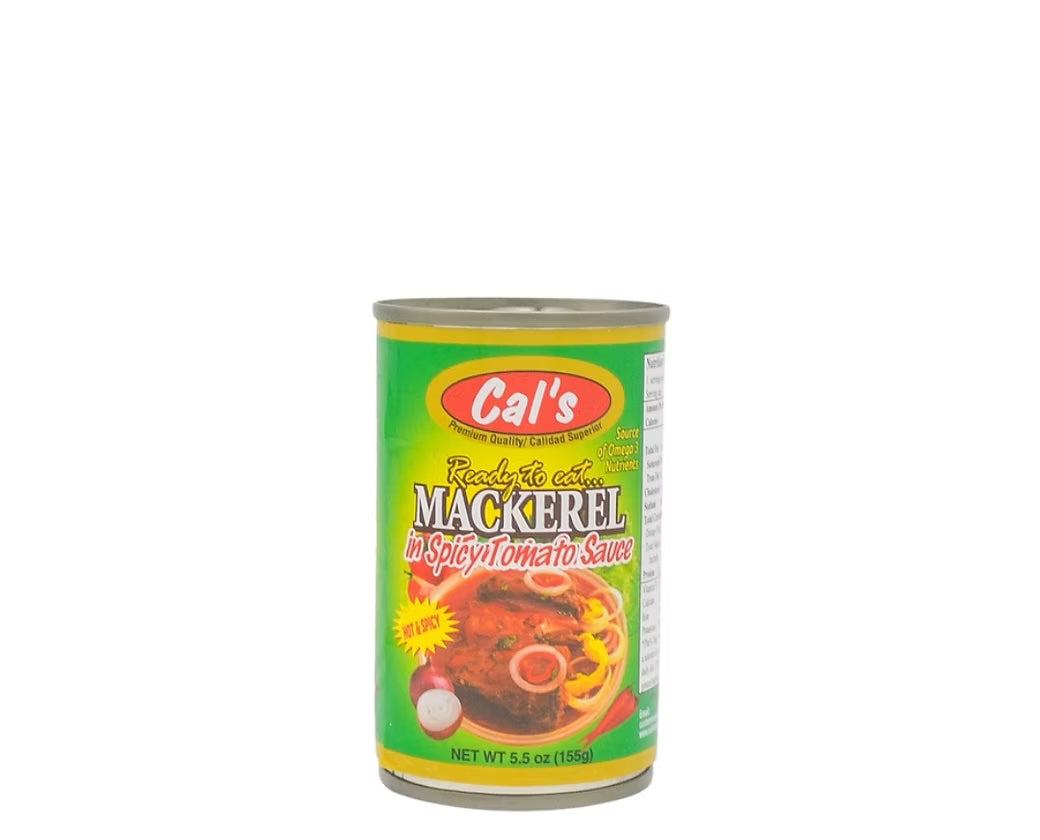 Cal's Mackerel in Spicy Tomato Sauce, 3 Pack